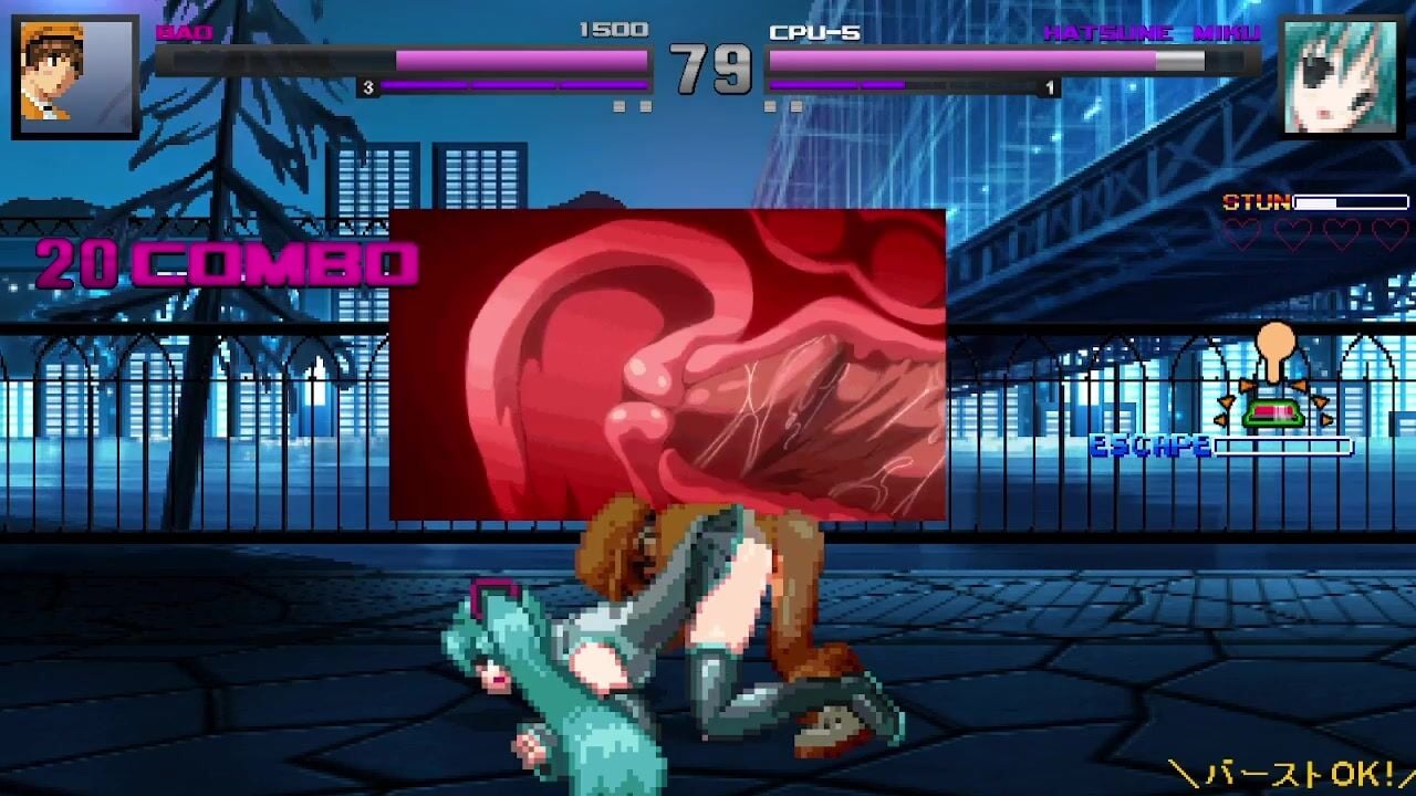Bao Vs Hatsune Miku - Mugen animation on Crohasit