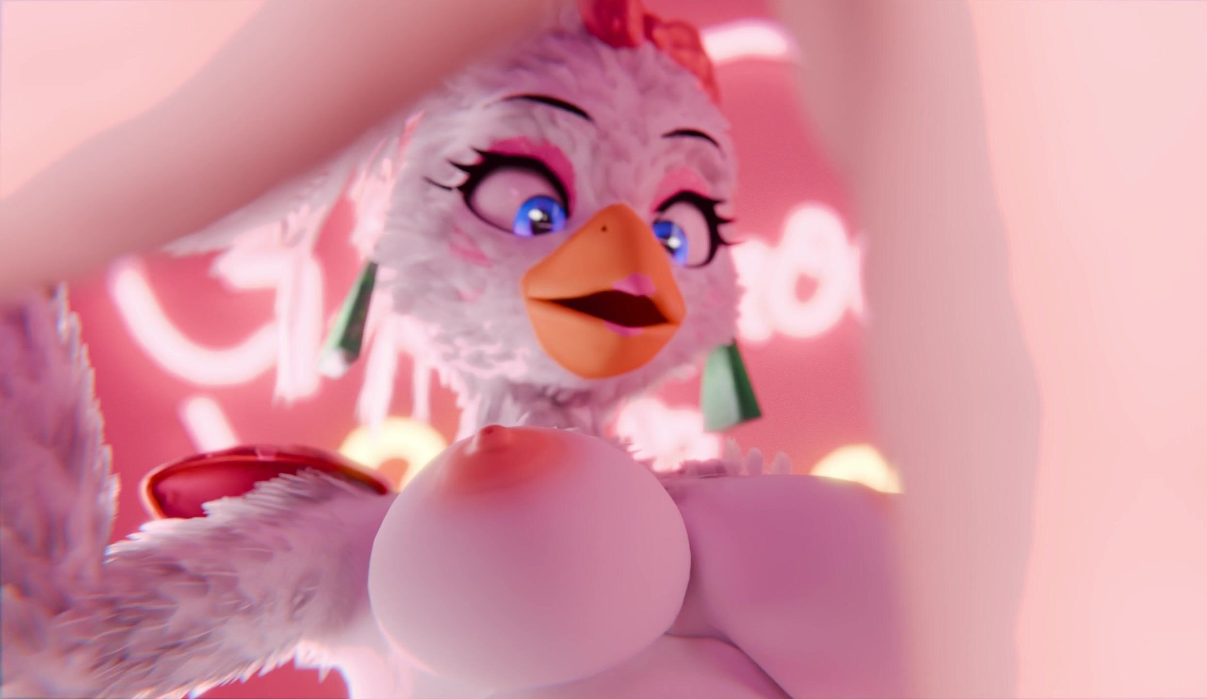 Chica - Five Nights at Freddy's animation on Crohasit