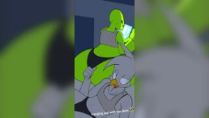 dicks are NOT meant to bend like that. - 2D animation on Crohasit