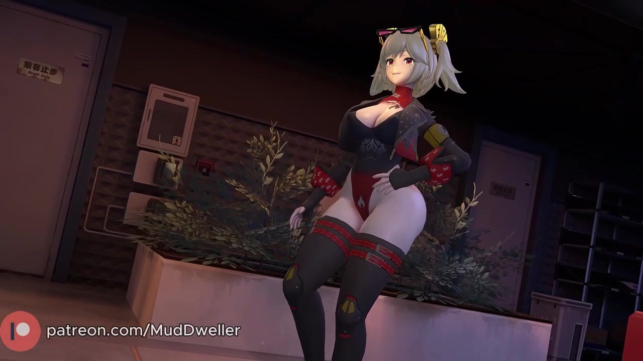 【ZZZ】Burnice – DARKSIDE - ﻿3D animation on Crohasit