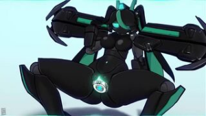 fucking with robot [Furkendonsnsfw] - 2D animation on Crohasit
