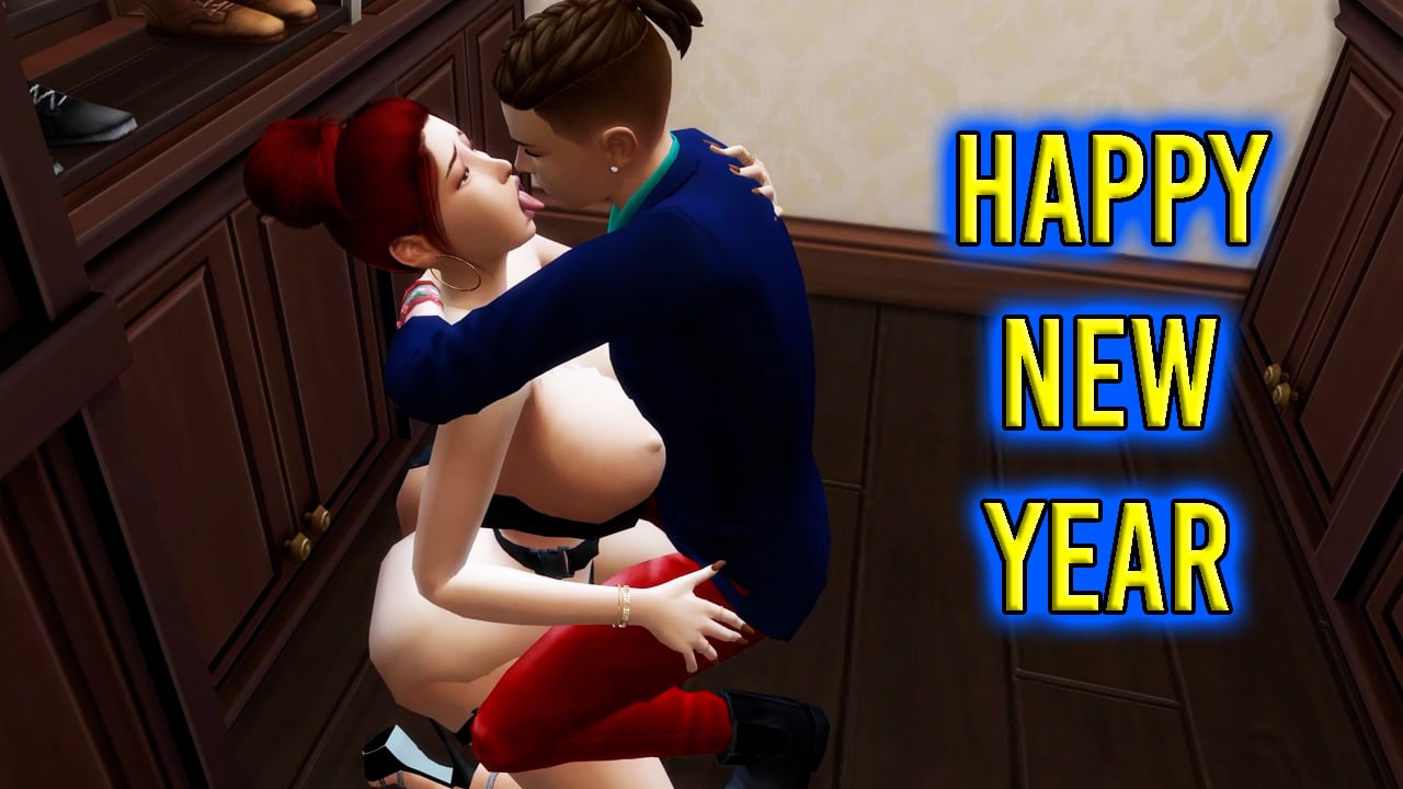 Happy new year - 2D animation on Crohasit