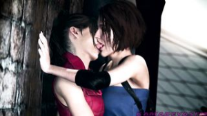 jill and Claire kissing – KamadevaSFM - Resident Evil animation on Crohasit