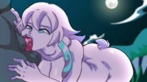 kindred and wolf - League of Legends animation on Crohasit
