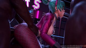 kiriko gangbang - Overwatch animation on Crohasit