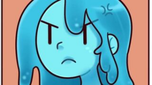 look out it a slime - 2D animation on Crohasit