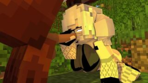 lulina giving blowjob to horse - ﻿3D animation on Crohasit