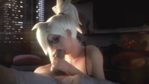 mercy patient sex - Overwatch animation on Crohasit