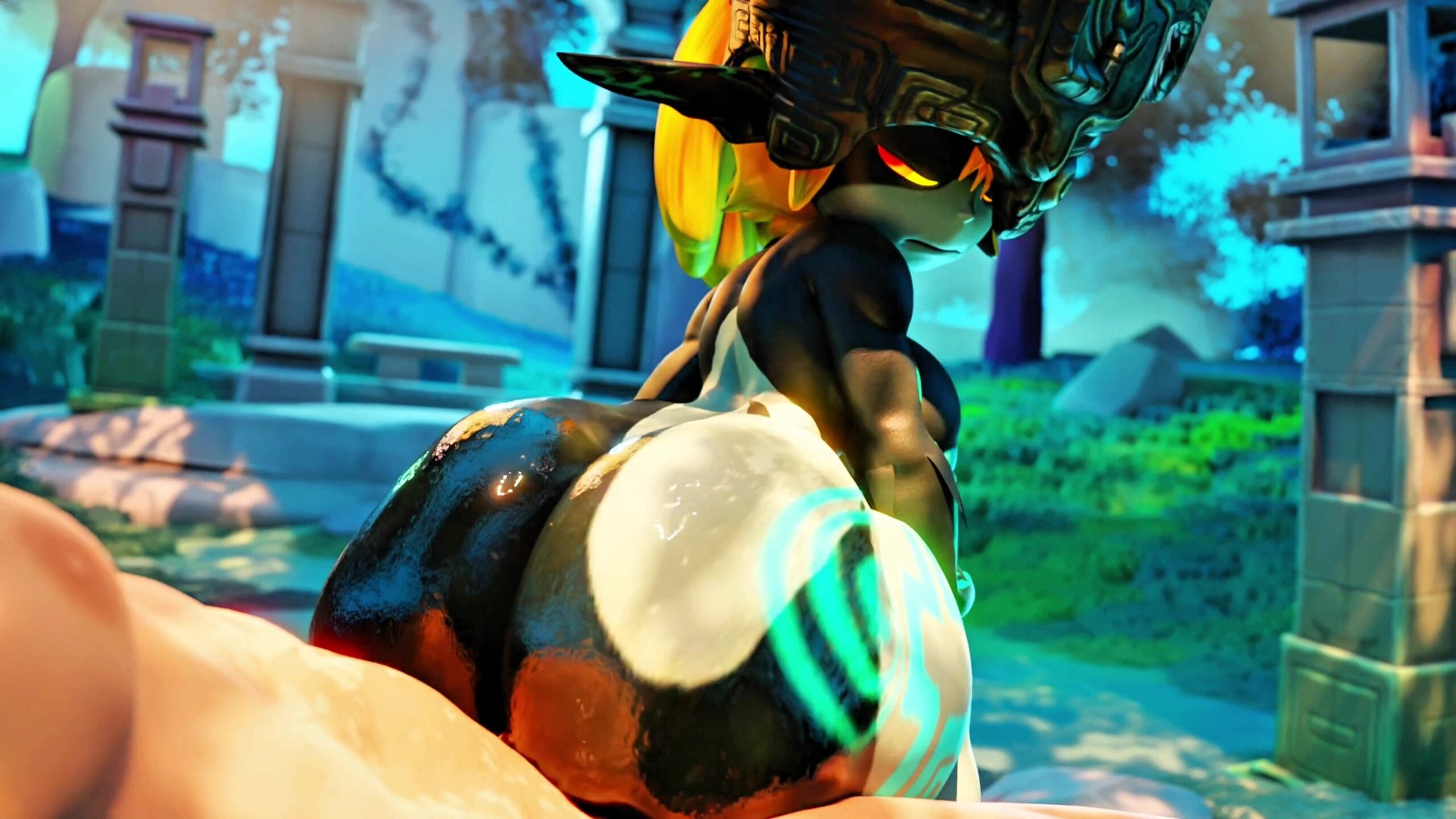 MIdna Riding - ﻿3D animation on Crohasit