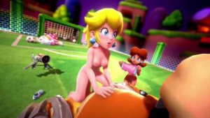 peach and daisy compilation - ﻿3D animation on Crohasit