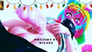 pmv/hmv neko fucking in the couch - ﻿3D animation on Crohasit