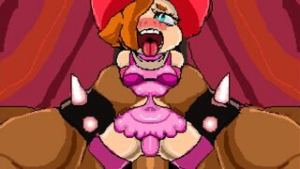 replacement princess - Mario animation on Crohasit
