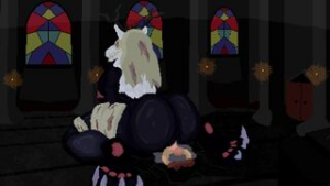 [shoestrang] Vicar Amelia - Bloodborne animation on Crohasit