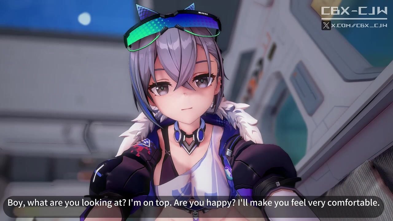 Silver Wolf: Boy, does my aunt feel comfortable inside? - ﻿3D animation on Crohasit