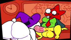 toriel x alphys - Undertale animation on Crohasit