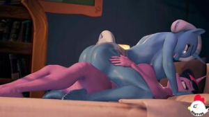 trixie x twilight sparkle (hentype) - ﻿3D animation on Crohasit