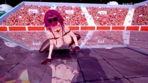 04HMV. Kafka Public Gangbang Show on Interstellar Stage - Honkai Star Rail animation on Crohasit