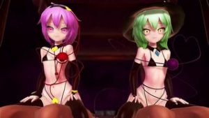 21_Komeiji Sisters - ﻿3D animation on Crohasit