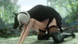 2B takes the knot - ﻿3D animation on Crohasit