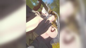 (32) Ningguang x mitachurl - ﻿3D animation on Crohasit