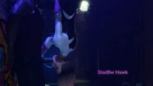 [4K] Gwen Stacy Upside Down [No Mask][Shad0w Hawk] - ﻿3D animation on Crohasit