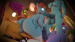 [4K] Wet Your Whistle [Realvinyl] - ﻿3D animation on Crohasit