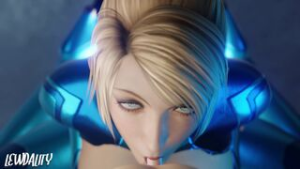 A BJ from Samus (4k) - ﻿3D animation on Crohasit