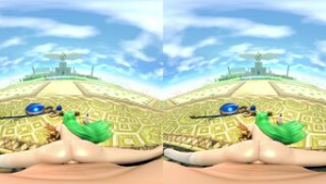 A Playful Goddess VR - Kid Icarus animation on Crohasit