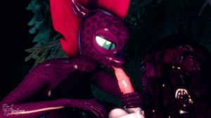 A Snake’s Appetite(Tempest Shadow and PRince BlueBlood)(HornyForest) - My Little Pony Friendship is Magic animation on Crohasit