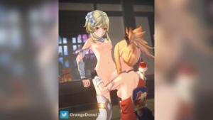 A Treat with Yoimiya [OrangeDonut33] - ﻿3D animation on Crohasit
