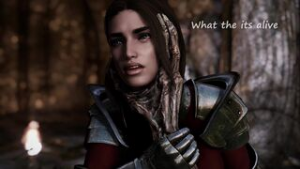 A horny draugr - ﻿3D animation on Crohasit