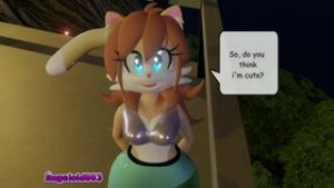 A night of Vore pleasure - ﻿3D animation on Crohasit