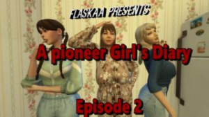 A pioneer Girl’s Diary Ep.2 - The sims animation on Crohasit