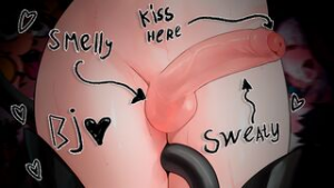 ASMR – Submissive Femboy Suck Big Fat Cock (yummy) - Asmr animation on Crohasit