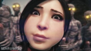 Ada Collects Samples [Marumi3D] - ﻿3D animation on Crohasit