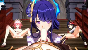 Aether’s Special Treatment at Inazuma - Genshin Impact animation on Crohasit