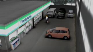 After-School Stroll Edition A deserted nighttime school route (sub spanish) - ﻿3D animation on Crohasit