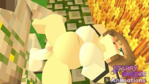 Aira’s Iron Golem Encounter - Minecraft animation on Crohasit
