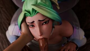 Akali 3c [ArawAraw] - ﻿3D animation on Crohasit