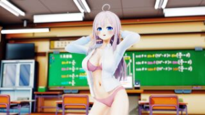 Alya’s strip challenge - ﻿3D animation on Crohasit