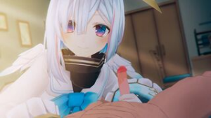 Amane Kanata – Blowjob [robin00] - ﻿3D animation on Crohasit