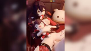 Amber [Tyviania] - ﻿3D animation on Crohasit
