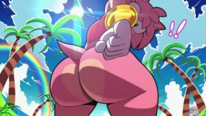 Amy Losing Rings - Sonic the Hedgehog animation on Crohasit