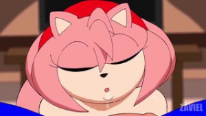 Amy Rose~Comp-3 - Sonic the Hedgehog animation on Crohasit