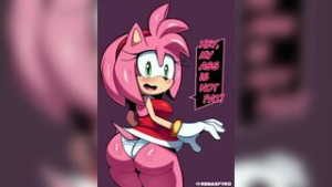 Amy’s HUGE FAT TASTY ASS~ - Sonic Adventure animation on Crohasit