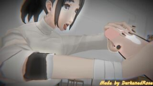 Ann x Shiho [COMMISSION] - ﻿3D animation on Crohasit