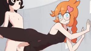 Ashley and Penny - warioware animation on Crohasit