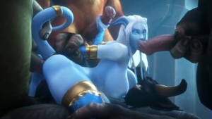 Assumi vs Dranei BigBadWolf PMV - World of Warcraft animation on Crohasit