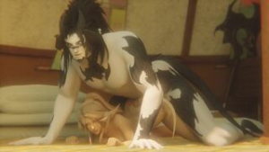 Au Ra Pronebone [TheGRTeam] - ﻿3D animation on Crohasit