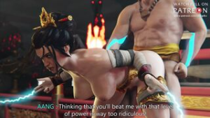 Azula Vs Aang From Avatar - ﻿3D animation on Crohasit
